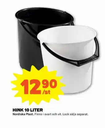Stora Coop Nordiska Plast Hink erbjuda