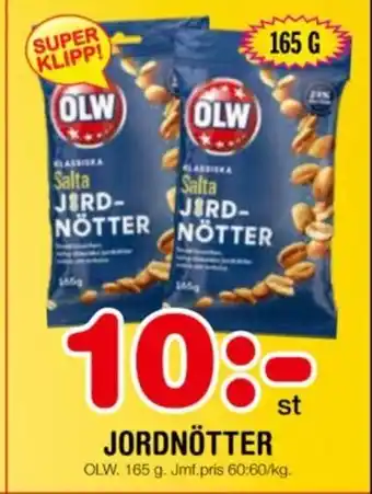 Nya Pulsen JORDNÖTTER erbjuda