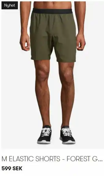 Casall M Elastic Shorts - Forest G. erbjuda