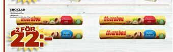 Bonum Matmarknad Choklad erbjuda