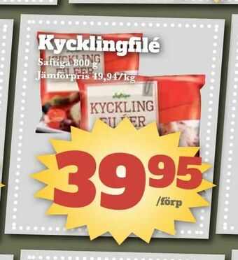 Bonum Matmarknad Kycklingfilé erbjuda