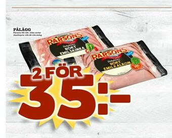 Bonum Matmarknad Pålägg erbjuda