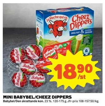 Mini babybel/cheez dippers