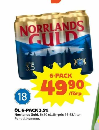 Coop Extra Öl 6-pack 3,5% erbjuda