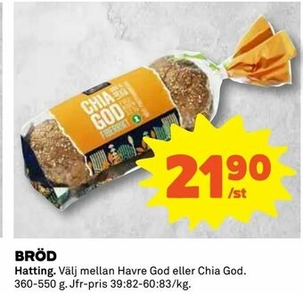 Coop Daglivs Bröd erbjuda
