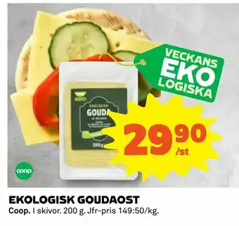 Coop Daglivs Ekologisk goudaost erbjuda