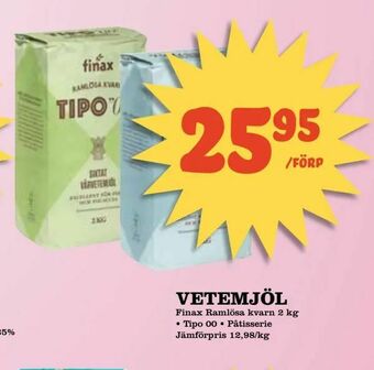 Din Mat Vetemjöl erbjuda