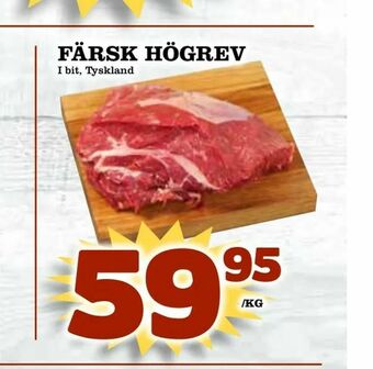 Färsk högrev