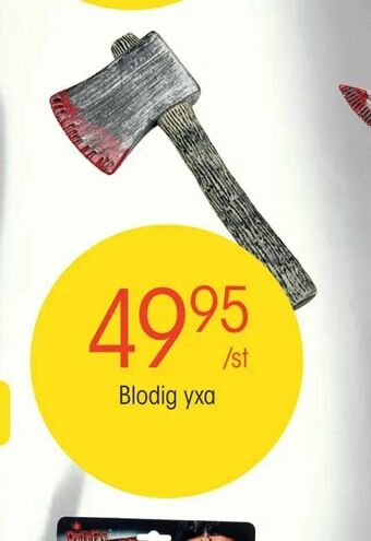 EKO Blodig yxa erbjuda