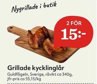 Grillade kycklinglår