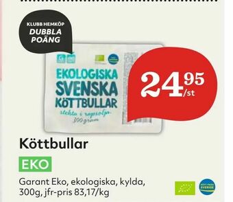 Hemköp Köttbullar erbjuda