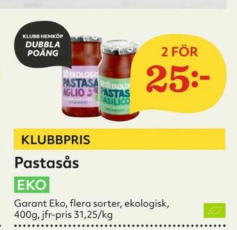 Hemköp Pastasås erbjuda