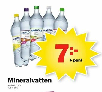 Pekås Mineralvatten erbjuda