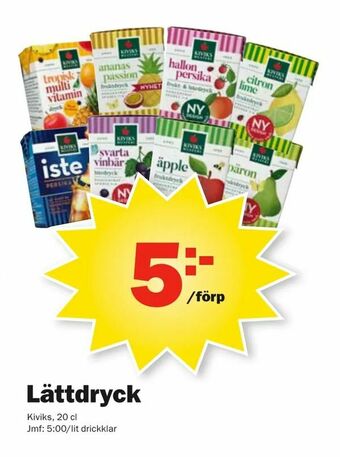 Pekås Lättdryck erbjuda