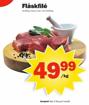 Pekås Fläskfilé erbjuda