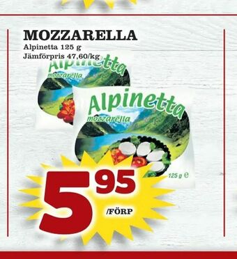 Prisma Mat Mozzarella erbjuda