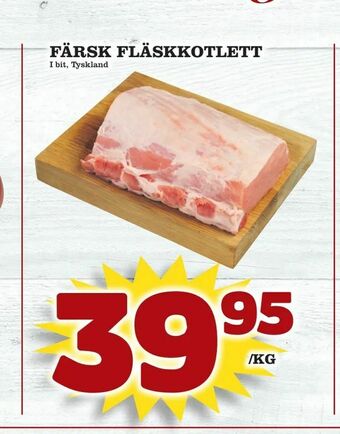 Prisma Mat Färsk fläskkotlett erbjuda