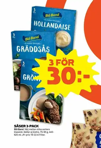 Stora Coop Såser 3-pack erbjuda