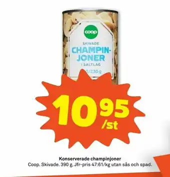 Stora Coop Konserverade champinjoner erbjuda
