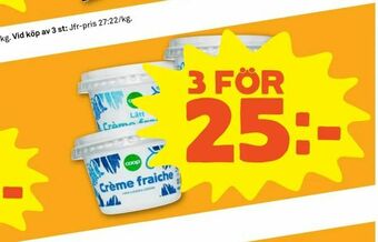 Stora Coop Crème fraiche erbjuda