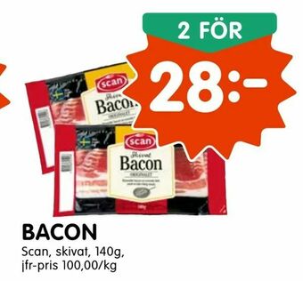 Tempo Bacon erbjuda