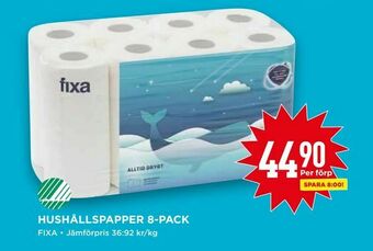 Willys Hushållspapper 8-pack erbjuda