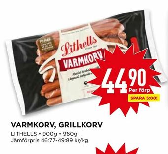 Willys Varmkorv, grillkorv erbjuda