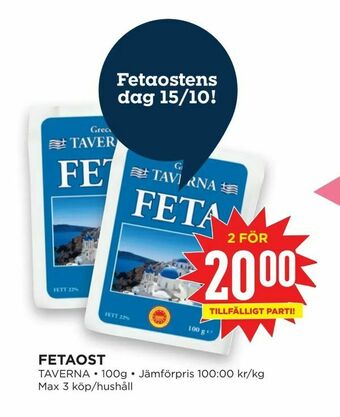 Willys Hemma FETAOST erbjuda