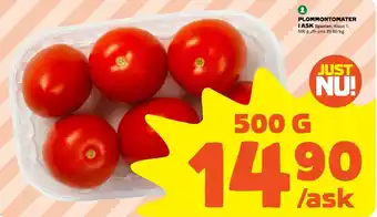 Plommontomater I Ask 500 g