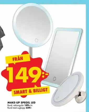 ÖoB Make-up spegel led erbjuda