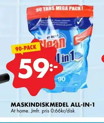 ÖoB Maskindiskmedel all-in-1 erbjuda