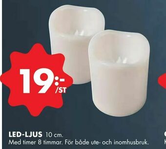 ÖoB Led-ljus erbjuda