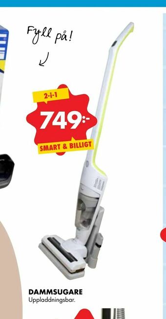 ÖoB Dammsugare erbjuda