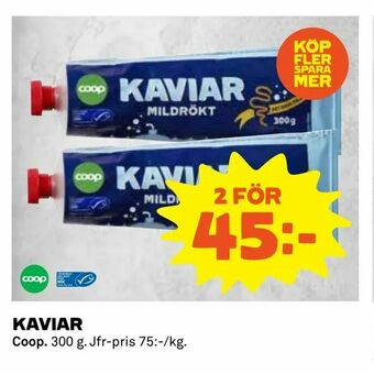 Coop Kaviar erbjuda