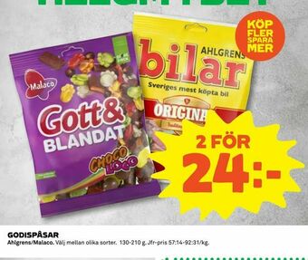 Coop Godispåsar erbjuda