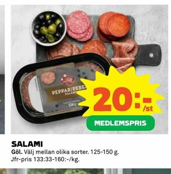 Coop Salami erbjuda