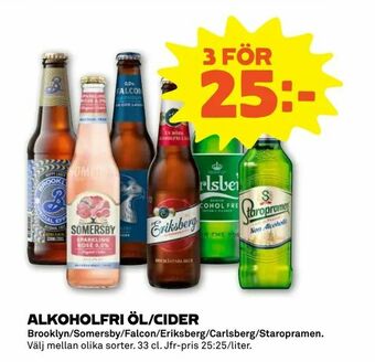Coop Forum Alkoholfri öl/cider erbjuda