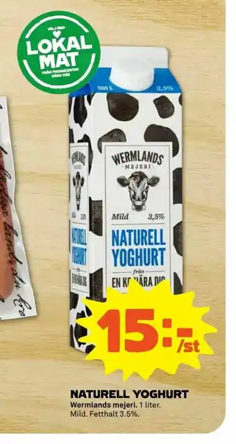 Coop Forum Naturell yoghurt erbjuda