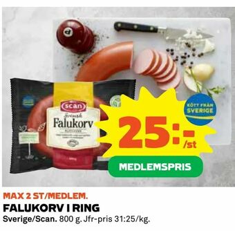 Falukorv i ring