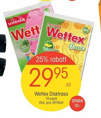 EKO Wettex Disktrasa erbjuda