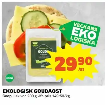 Coop Konsum Ekologisk goudaost erbjuda