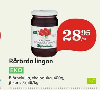 Hemköp Rårörda lingon erbjuda
