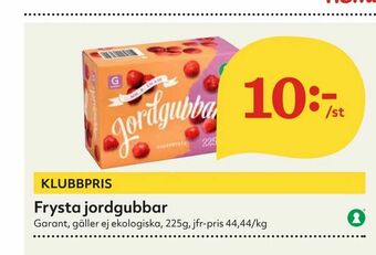 Hemköp Frysta jordgubbar erbjuda