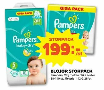 Stora Coop Blöjor storpack erbjuda