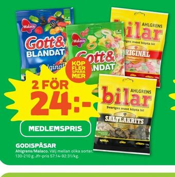 Stora Coop Godispåsar erbjuda