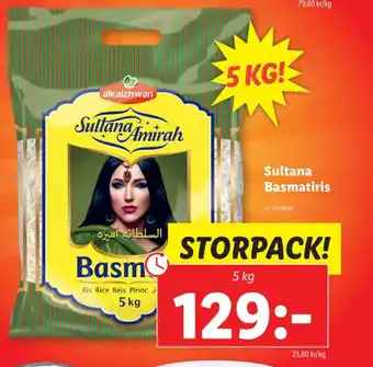Lidl Sultana Basmatiris erbjuda