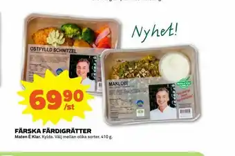 Stora Coop Färska färdigrätter erbjuda