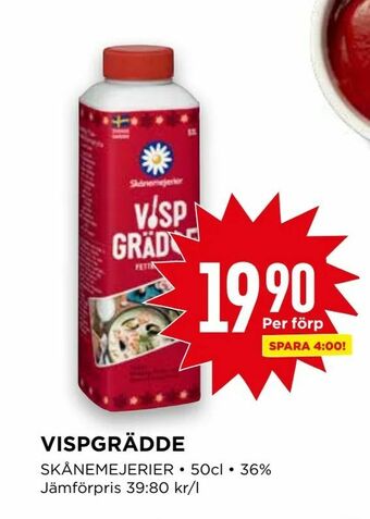 Willys Vispgrädde erbjuda