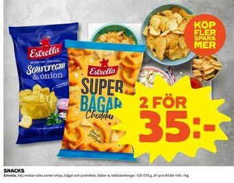 Coop Extra Snacks erbjuda