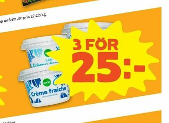 Coop Forum Crème fraiche erbjuda